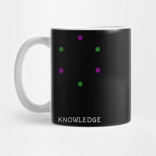 INTELLIGENCE VS KNOWLEDGE Mug